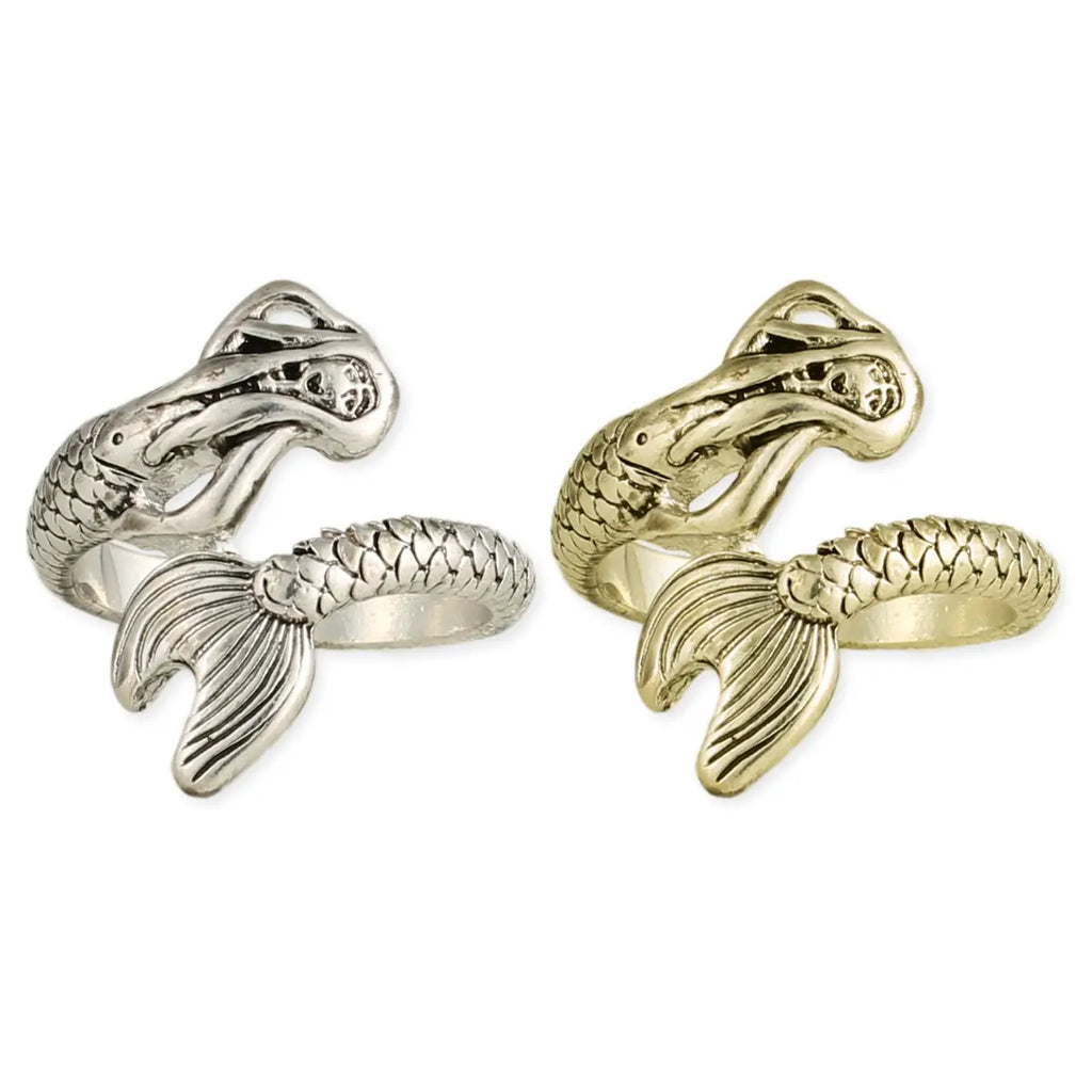 Mermaid Hug Wrap Band Ring – Sunbeam General Store