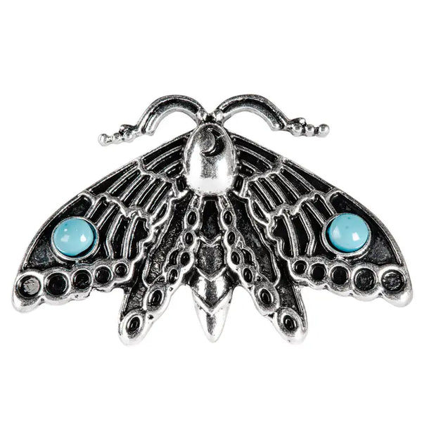 Adjustable Large Moth Ring