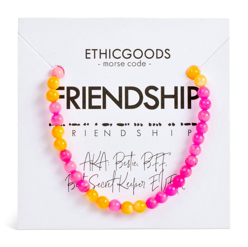 Morse Code Bracelet | FRIENDSHIP