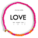 3mm Morse Code Bracelet | LOVE