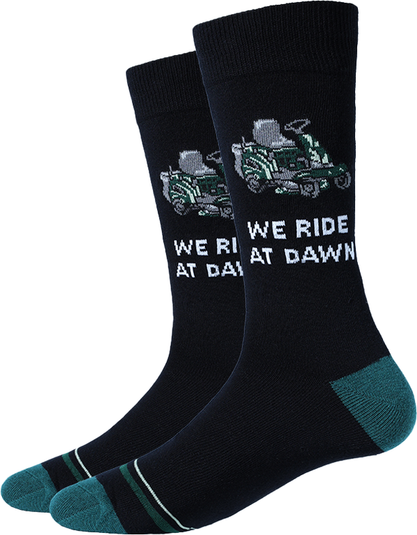 We Ride At Dawn Socks
