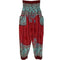 Jeannie Pants Medallion Red/Turquoise