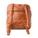 Hearthfire Buckled Genuine Leather Bag Cognac