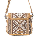 Mesa Crosswinds Woven Shoulder Bag- Canyon Taupe