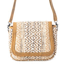 Moonlace Range Woven Shoulder Bag-  Mojave Beige