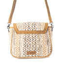 Moonlace Range Woven Shoulder Bag-  Mojave Beige