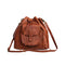 McKennon Trail Leather Bucket Bag