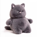 Furry Fat Cat Plush