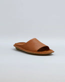 SAINT TROPEZ- Leather Cognac Brown