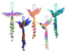 SEED BEAD HUMMINGBIRD ORNAMENTS