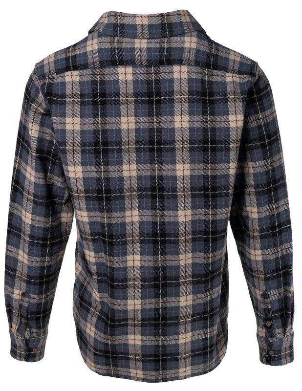 Men's Plaid Cotton Flannel Shirt