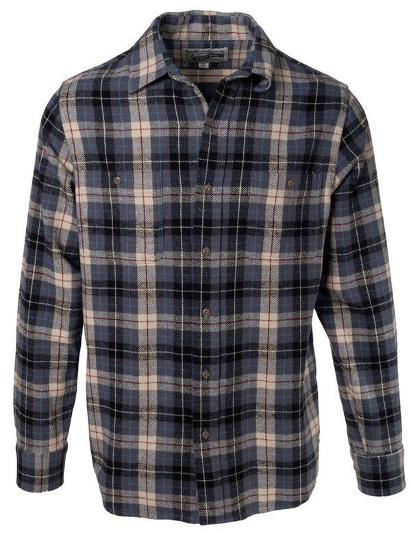 Men's Plaid Cotton Flannel Shirt