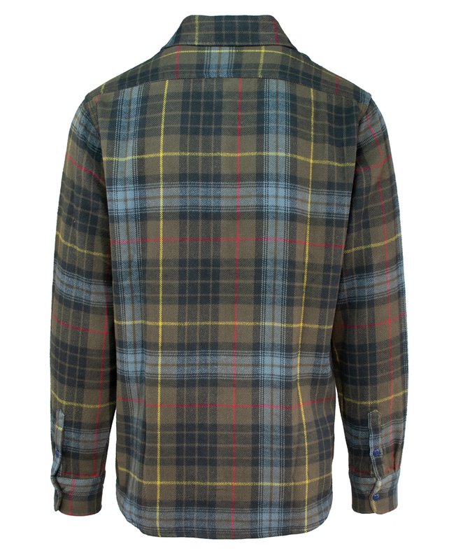 Men's Plaid Cotton Flannel Shirt