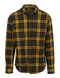 Plaid Cotton Flannel Shirt - Spruce