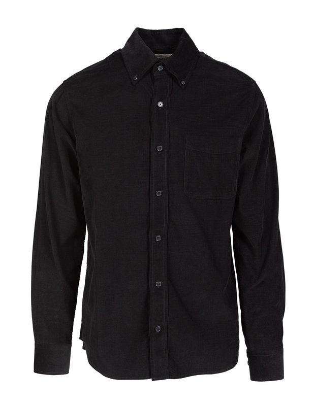 Pinwale Cotton Corduroy Button Down Shirt