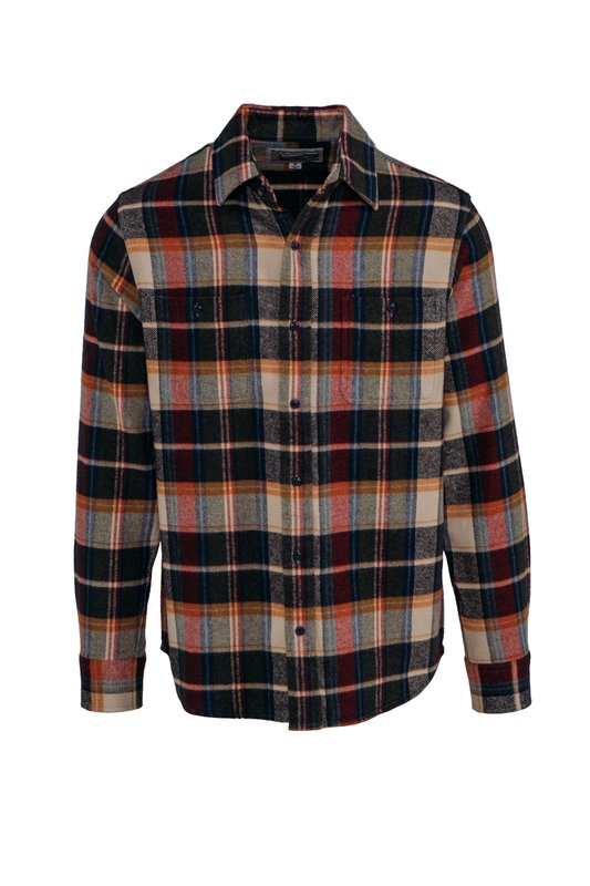 Heavy Flannel Work Shirt