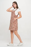 Colorful Blooming Meadow Corduroy Skirtall