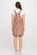 Colorful Blooming Meadow Corduroy Skirtall