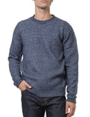 Men's Rolled Edge Sweater - Navy