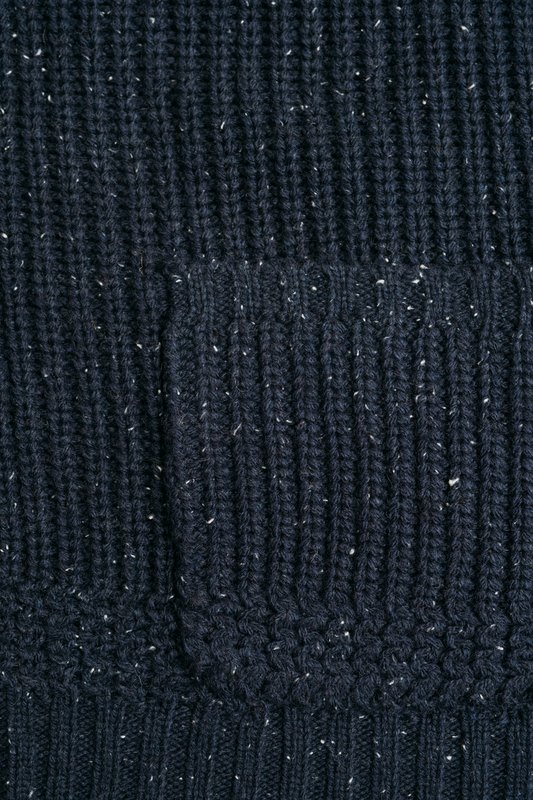 Donegal Cardigan- Navy