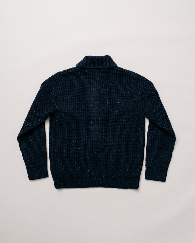 Donegal Cardigan- Navy