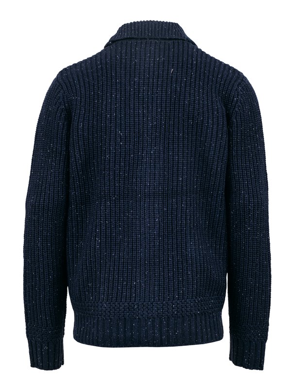 Donegal Cardigan- Navy