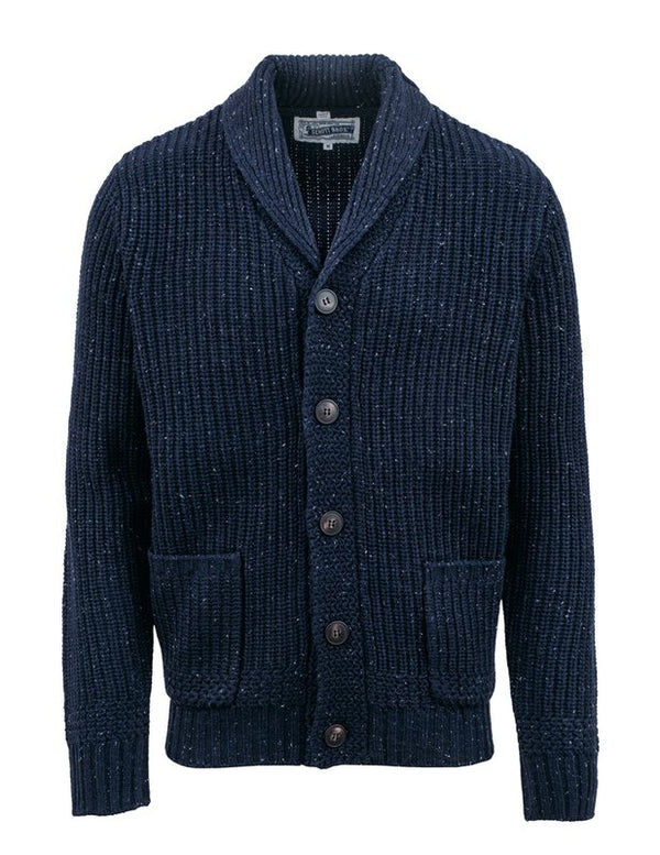 Donegal Cardigan- Navy