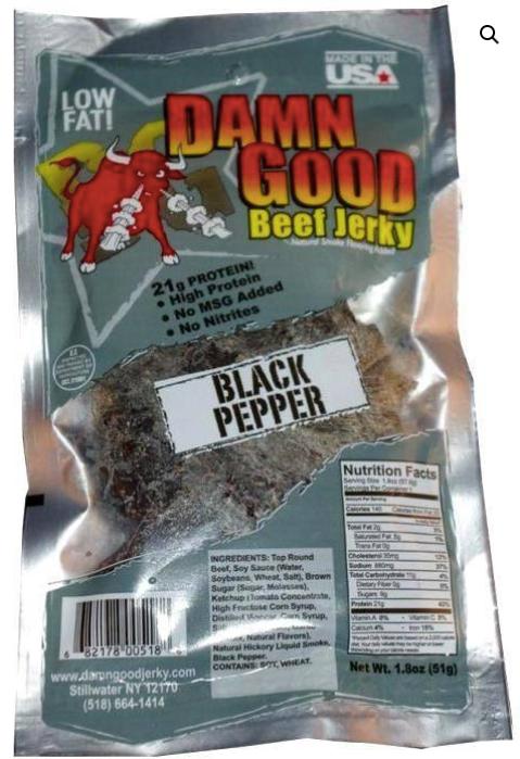 Black Pepper Beef Jerky