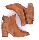 Bia Ankle Bootie - Tan Dip Dye