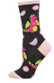 Dragon Fruit Women's Socks - Charcoal Heather