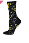 Blowing Bubbles Women's Socks - Black