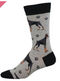 Doberman Men's Socks - Grey