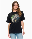 Boho T-Shirt Yin Yang Tree of Life Print