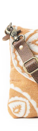 Rose Canyon Textile Crossbody Bag