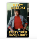 David Hasselhoff Birthday Card