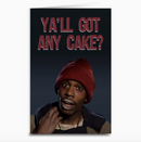 Tyrone Biggums Birthday Greeting Card