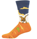 Men's Velociraptor Blue Socks