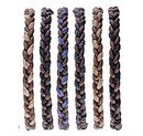 Adjustable Cord & Leather Twist Bracelet