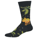 Triceratops Cotton Men's Crew Sock