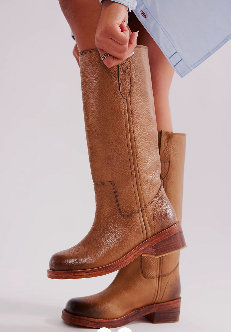 Blaze Pull On Boot - Toast Leather