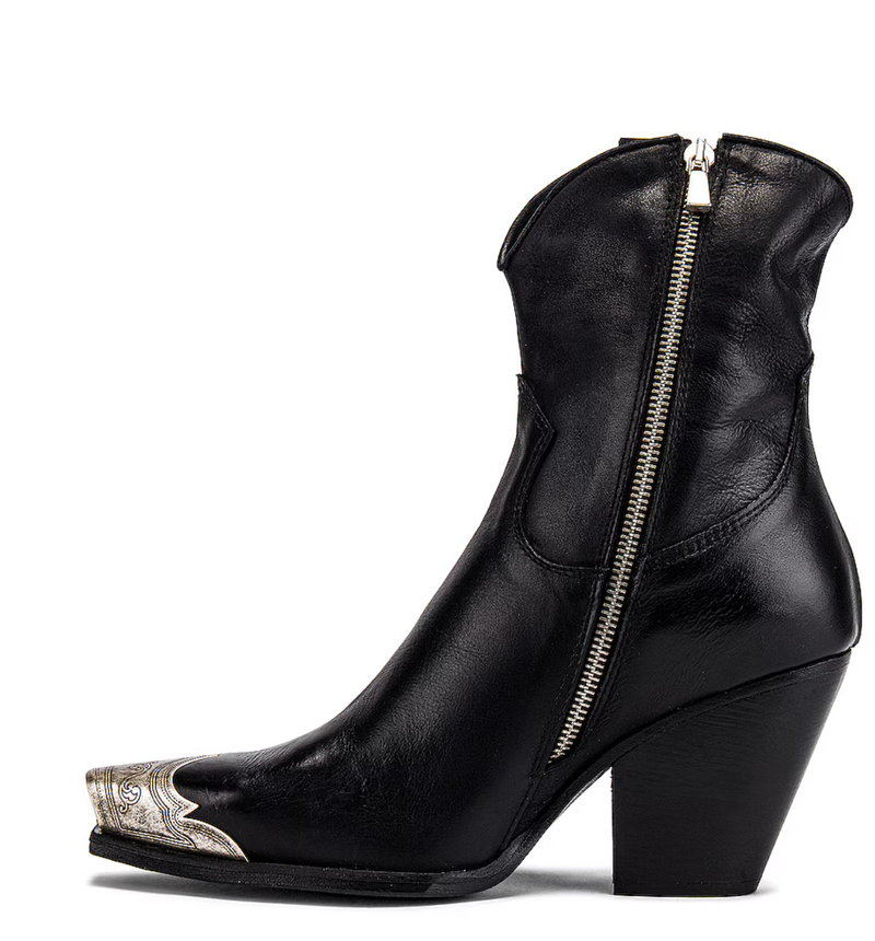 Brayden Western Boot- Black