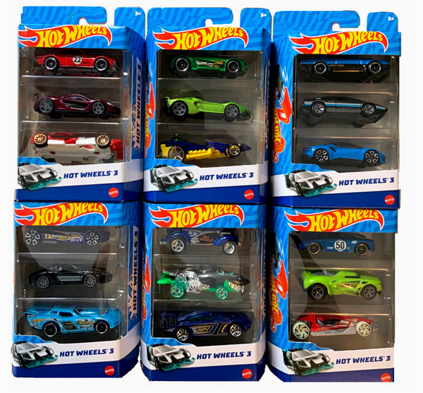 Hot Wheels 3 Pack