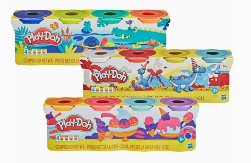 Hasbro Play-Doh Classic 4 Pack Assortment