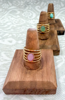 Bohemian "Calla" Ring