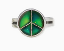 Vibe Check Peace Sign Mood Ring
