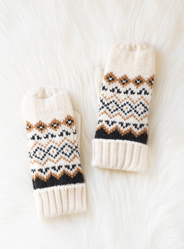 Patterned Mittens