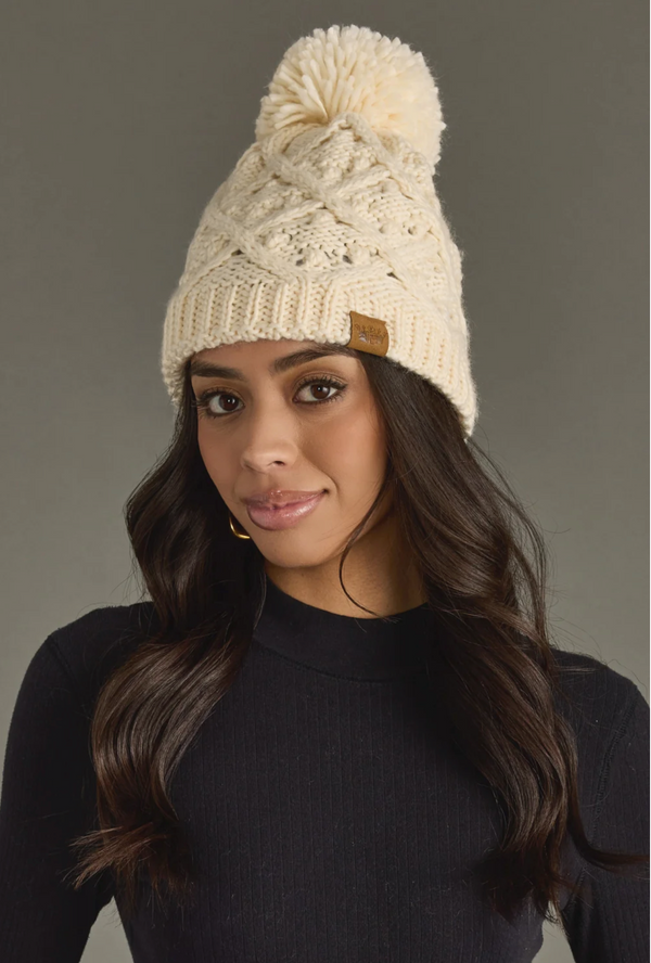 Knit Pom Hat