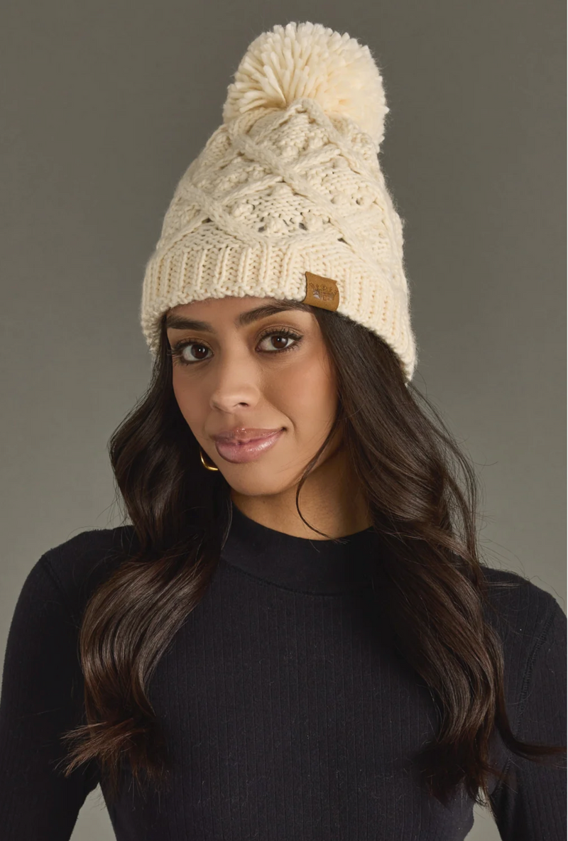 Knit Pom Hat