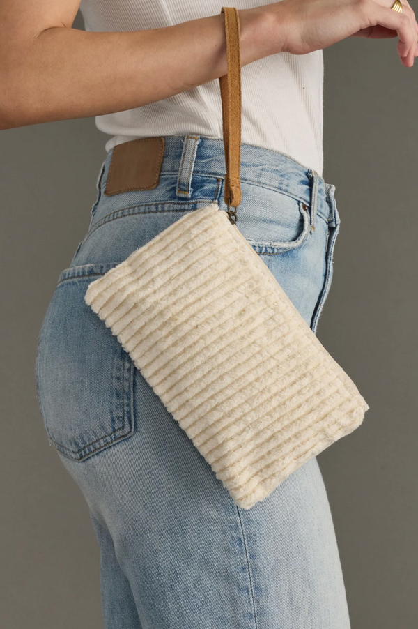 Corduroy Wristlet