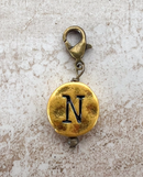 Gold Initial Charms